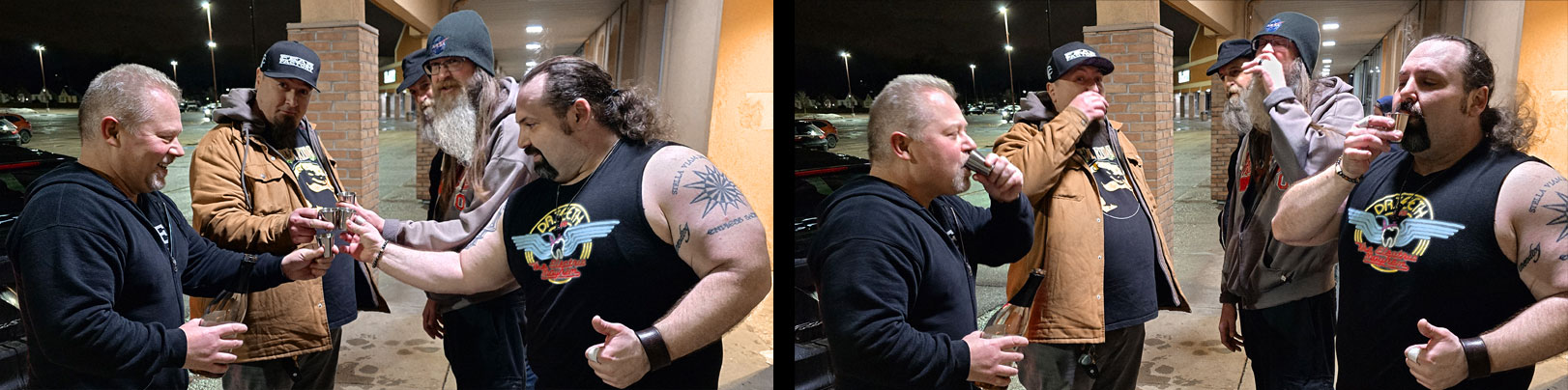 That's a wrap with Bookers shots